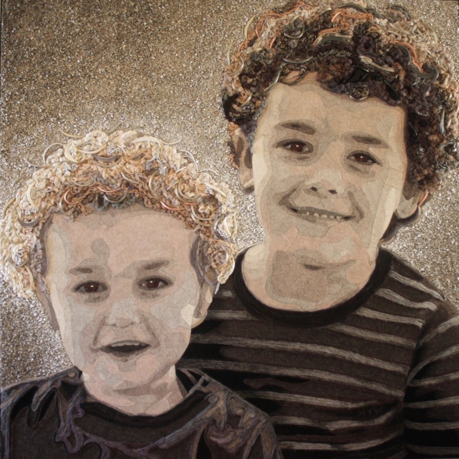 "GIJS & KEES" (120 CM X 120 CM)
